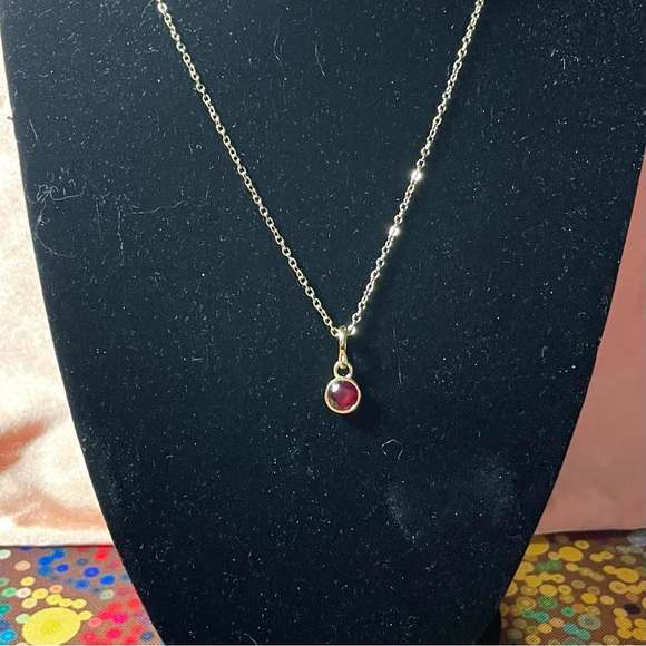 Victoria Emerson Birthstone Necklace July - Picture 4 of 12